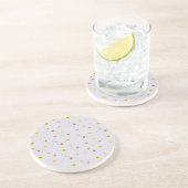 En Grès Dessous de verre Fleurs (Côté)