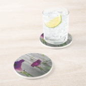 En Grès Dessous de verre Floral Boisson (Côté)