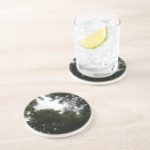 En Grès Dessous de verre forestiers déplaisants (Côté)
