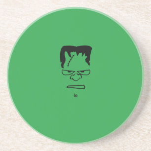 En Grès Dessous de verre Frankenstein