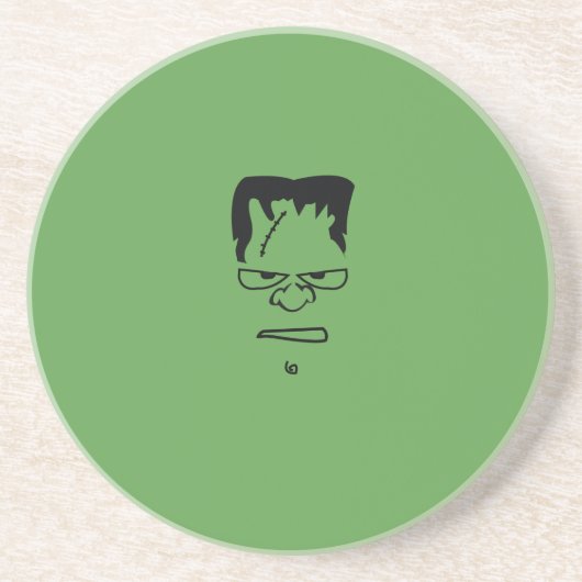 En Grès Dessous de verre Frankenstein (Devant)