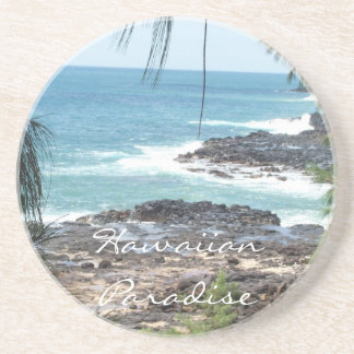 En Grès Dessous de verre hawaïens de paradis