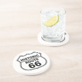 En Grès Dessous de verre historiques de l'itinéraire 66 (Côté)