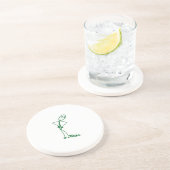 En Grès Dessous de verre Homme Très Triste (Côté)