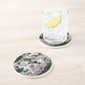 En Grès Dessous de verre Hyacinths (Côté)