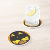 En Grès Dessous de verre Jack o' Lantern (Côté)