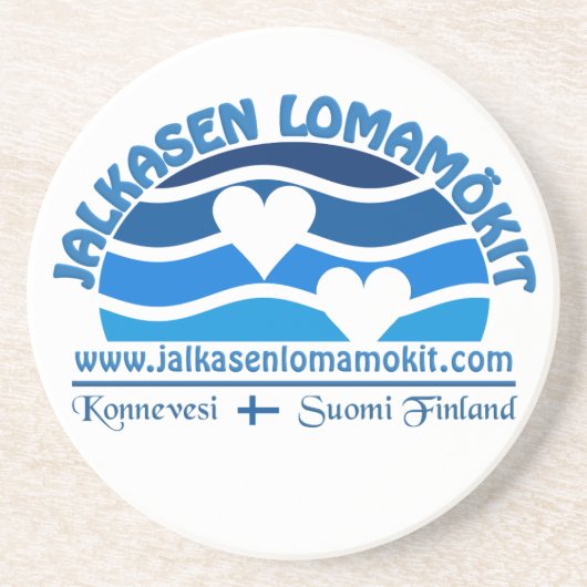 En Grès Dessous de verre Jalkasen Lomamökit (Devant)
