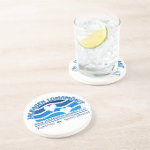 En Grès Dessous de verre Jalkasen Lomamökit (Côté)