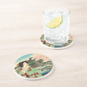 En Grès Dessous de verre japonais (Côté)
