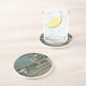 En Grès Dessous de verre japonais (Côté)