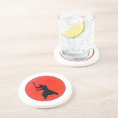 En Grès Dessous de verre japonais Bushido (Côté)