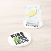 En Grès Dessous de verre KISS ME Frog (Côté)