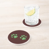 En Grès Dessous de verre Kitty Paws (Côté)