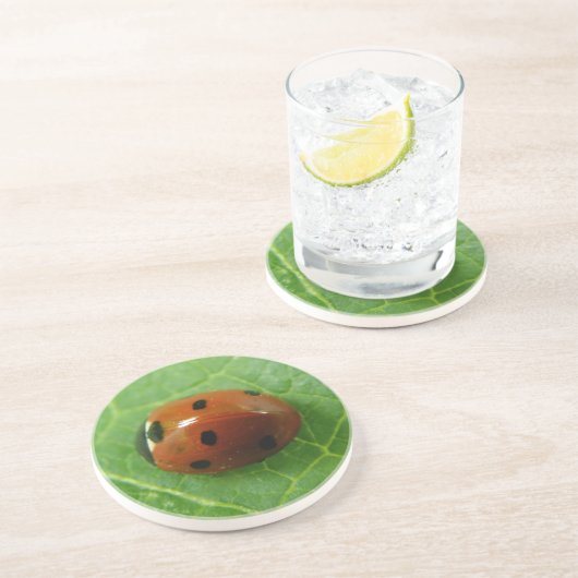 En Grès Dessous de verre Ladybug (Côté)