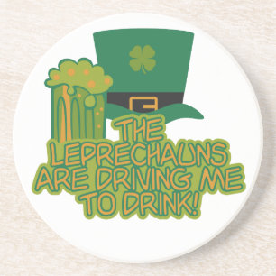 En Grès Dessous de verre Leprechaun