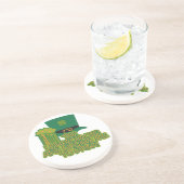 En Grès Dessous de verre Leprechaun (Côté)