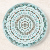 En Grès Dessous de verre Lotus Weave (Devant)