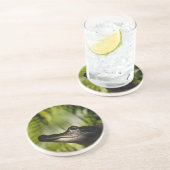 En Grès Dessous de verre louches d'alligator (Côté)