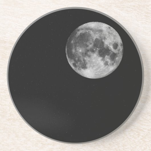 En Grès Dessous de verre Lune (Devant)