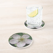En Grès Dessous de verre Macro Fleur Blackberry (Côté)