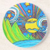 En Grès Dessous de verre Makana (Devant)