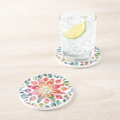 En Grès Dessous de verre Mandala Sandstone (Côté)