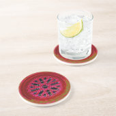 En Grès dessous de verre médiéval (Côté)