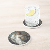 En Grès dessous de verre "Mère avec enfant" (Côté)