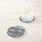 En Grès Dessous de verre Mère-de-Perle (Côté)