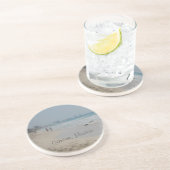 En Grès Dessous de verre mexicains de plage (Côté)