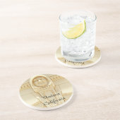 En Grès Dessous de verre - Moine du palais de justice #2 (Côté)