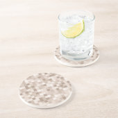 En Grès Dessous de verre Motif carré (Côté)