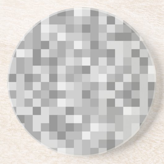 En Grès Dessous de verre Motif carré (Devant)