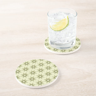 En Grès Dessous de verre Motif moderne moderne de Starburs