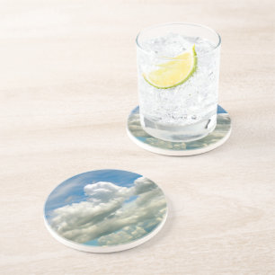 En Grès Dessous de verre - Nuages cumulés