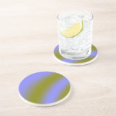 En Grès Dessous de verre nuages fluorescents (Côté)