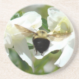 En Grès Dessous de verre occupés de Bee'n