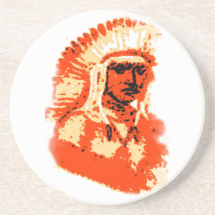 En Grès Dessous de verre Ojibwa