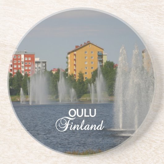 En Grès Dessous de verre OULU (Devant)