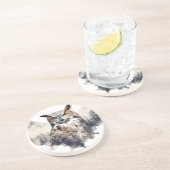 En Grès Dessous de verre Owl Sandstone (Côté)