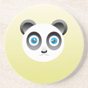 En Grès Dessous de verre Panda
