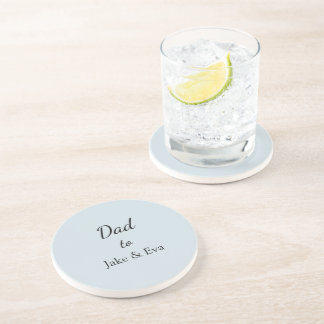 En Grès Dessous de verre pastel minimaliste | Cadeau fête