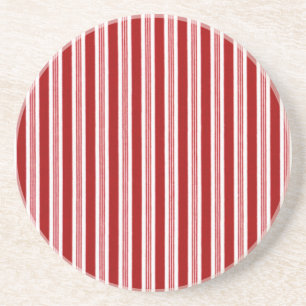 En Grès Dessous de verre Peppermins Stripes