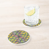 En Grès Dessous de verre personnalisables celtiques du (Côté)