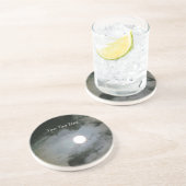 En Grès Dessous de verre personnalisables de boissons de (Côté)