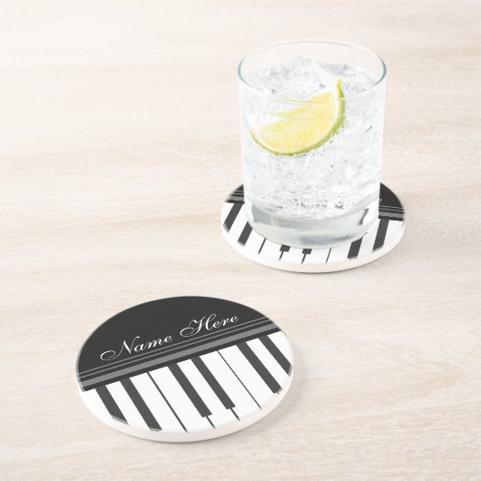 En Grès Dessous de verre personnalisables de clavier (Côté)