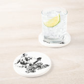 En Grès Dessous de verre personnalisé de planche à roulett (Côté)