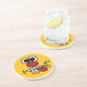 En Grès Dessous de verre personnalisé Funny Face (Côté)
