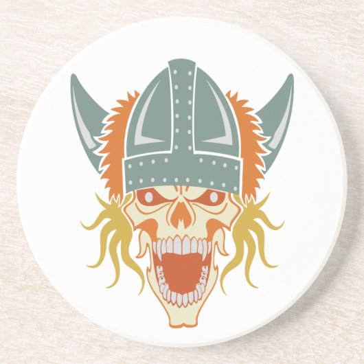 En Grès DESSOUS DE VERRE personnalisé VIKING (Devant)