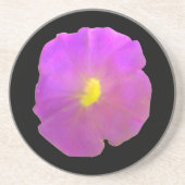 En Grès Dessous de verre pétuniens violets (Devant)